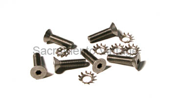 [08520-2] STRIKER SCREWS- allen/plain (6) 1953-60