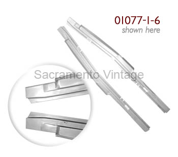 [01077-1-8] SUB RAILS CLOSED CAB PICKUP 1930-31 *CUT TO LENGTH*