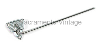 [08640-7] SUN VISOR BRACKET CHROME 1956-60