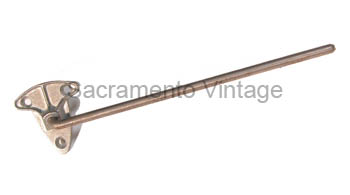 [498640-1] SUN VISOR BRACKET- 1949-50 Plain FITS L OR R -- 2 and 4 DOOR SEDAN