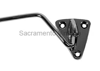 [08640-11] SUNVISOR BRACKET-CHROME LH 1961-66