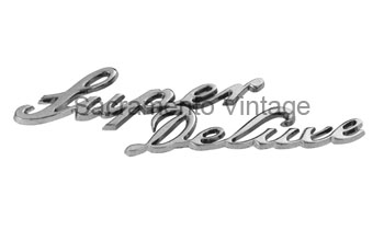 [06459-1] SUPER DELUXE FENDER EMBLEM 1941-42