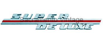 [06459] SUPER DELUXE FENDER EMBLEM 1946-47