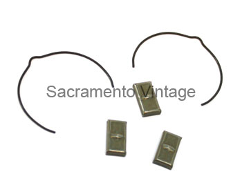 [05634] SYNCRONIZER SMALL PARTS-  (2) CLIPS & (3) SPRING SET (8M) 1939-62