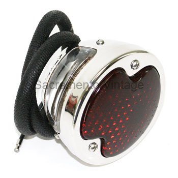 [06118-2] TAIL LAMP- BLACK / RIGHT / PICKUP 1932-42  