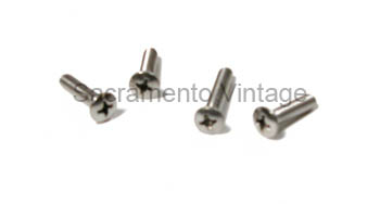 [07977] T/L LENS SCREWS STAINLESS 1955-56