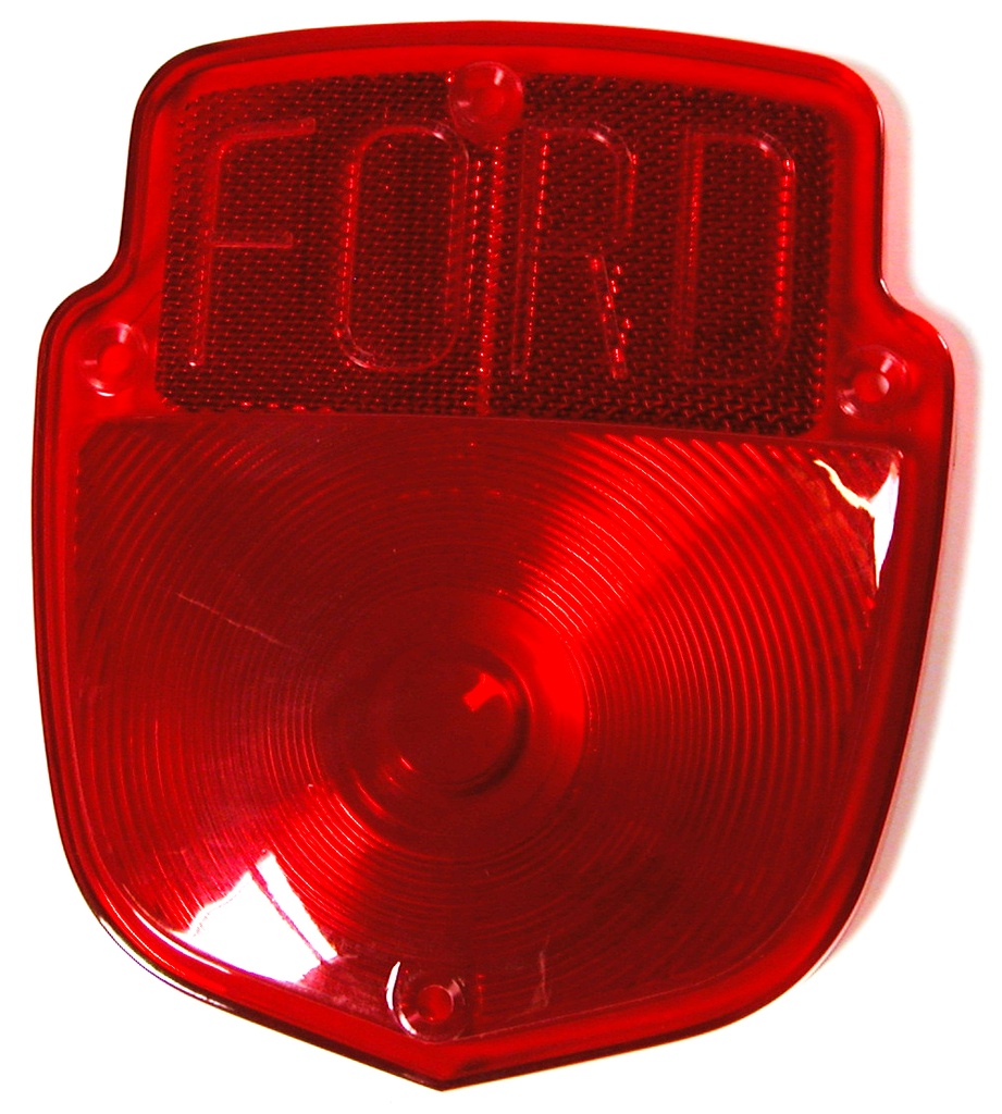 [07975-2] TAIL LIGHT LENS FORD BLOCK 1955-56