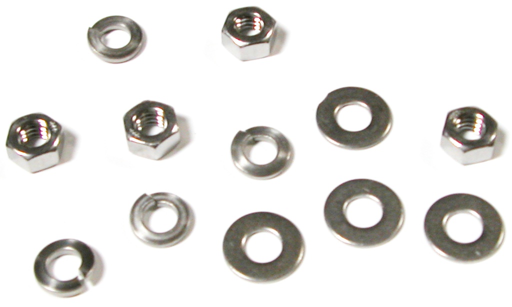 [07959-1] TAIL LIGHT MOUNTING KIT STAINLESS 1953-56