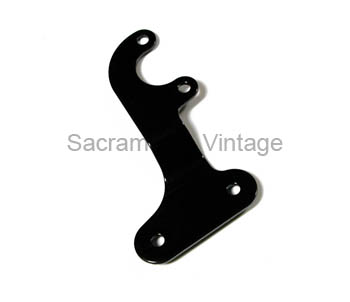 [07963] TAIL LAMP OFFSET BRACKET- left BLACK 1938-52 PU W/ BUMPER