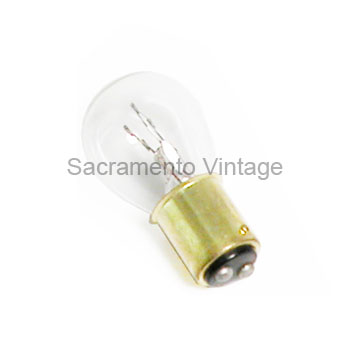 [06143] TAIL AND STOP LAMP BULB 6V 1938-55