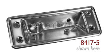 [08417-6] TAIL GATE HANDLE PLATE-s/s 1964-72