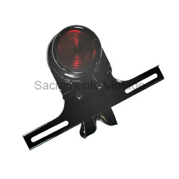 [03938] TAIL LAMP ASSEMBLY 1926-27 W/BRACKET & L/P HOLDER LH