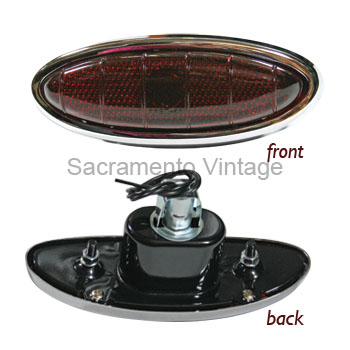 [497940] TAIL LAMP ASSEMBLY- CAR 1949-50 EXCEPT WAGON- FITS L OR R