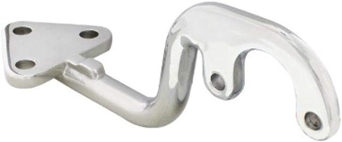 [00744-5] BRACKET- TAIL LAMP TO BED / STAINLESS STEEL - POLISHED 1930-37 PU