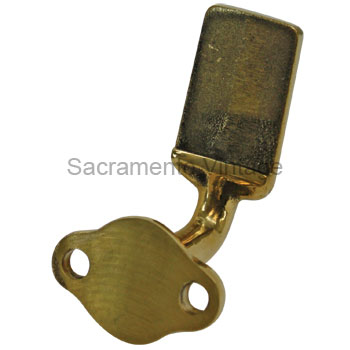 [03962-1-0] TAIL LAMP BRACKET - BRASS / ROADSTER 1913-14 
