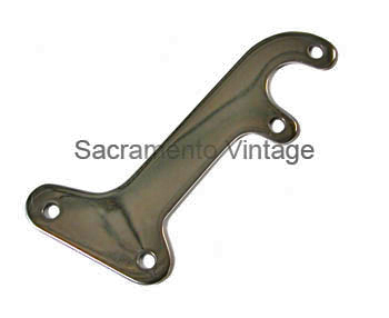 [07964-1] TAIL LAMP BRACKET- chrome/ FLAT 1953-72