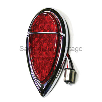 [13257] TAIL LAMP L.E.D FLUSH MOUNT BABY ZEPHYR STYLE 1938-39 12V.