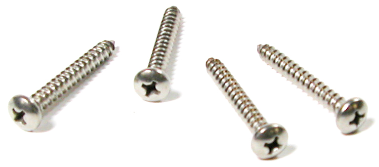[07978] TAIL LAMP LENS AND RIM SCREWS 1964-66