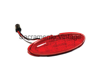 [497971-LED] TAIL LAMP LENS L.E.D. 1949-50 CAR RETRO FIT 12V.