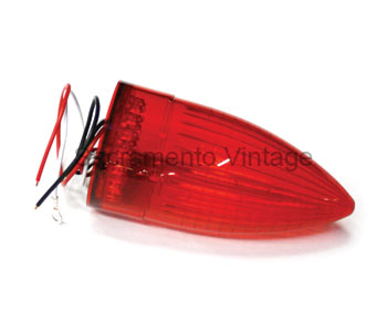 [13250-6-1] TAIL LAMP LENS- LED 1959 CADILLAC RED