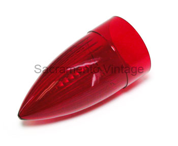 [13251] TAIL LAMP LENS ONLY- red CADILLAC 1959