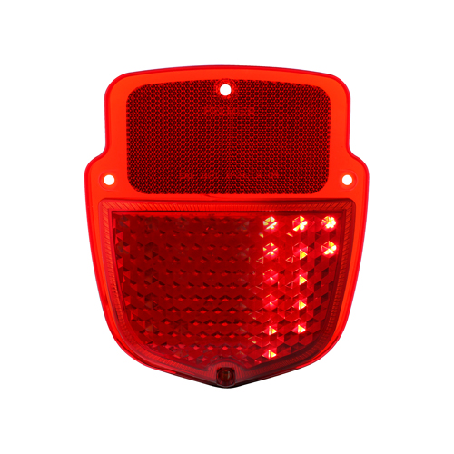 [13261-6] TAIL LAMP LENS- LED (L) 1955-56 PU SEQUENTIAL LED 38 LED with LP LAMP