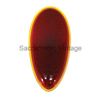 [06128-1] TAIL LAMP LENS-GLASS 1938-39