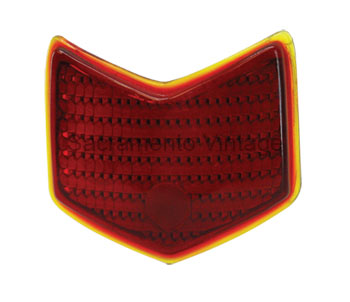 [06129-1] TAIL LAMP LENS-GLASS 1940