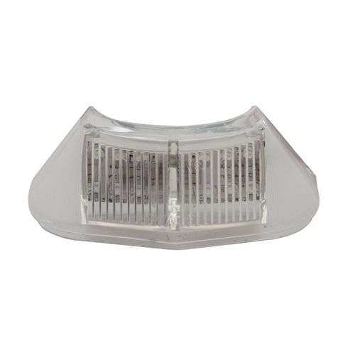 [13261-8] TAIL LAMP LICENSE PLATE LENS- LED  1955-56 PU