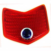 [06137-4] TAIL LAMP- GLASS LENS W/BLUE DOTS 1940