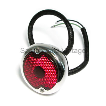[06118-7] TAIL LAMP- S/S R-H 1933-36 & 1946-54PU