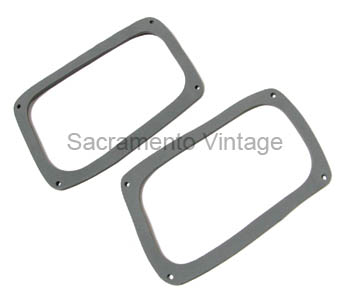 [207978-1] TAIL LIGHT LENS GASKETS FLARESIDE SQUARE TYPE 1967-89