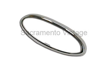 [497967] TAIL LIGHT RIM- CAR/CHROME 1949-50