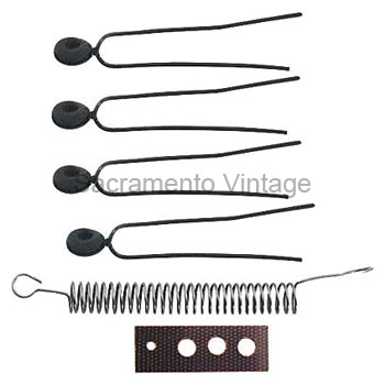 [03873] TAIL LIGHT WIRE MOUNTING KIT- 6 PCS WITH 4 WIRED GROMMETS 1919-27