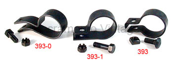[00393-1] TAIL PIPE TO FRAME BRACKET- Authentic 1930-31