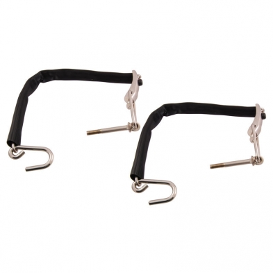 [08418-1] TAILGATE CHAIN SET- STAINLESS 1973-87 STEPSIDE - 1957-63 STYLESIDE