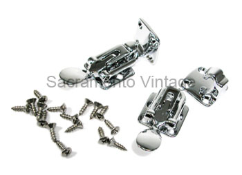 [08418-5] TAILGATE LATCH SET INSIDE MOUNT DELUXE CHROME