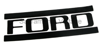 [08421-14] TAILGATE LETTERS- BLACK STEPSIDE ONLY 2 1/8 IN TALL