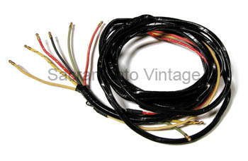 [07972-7] TAILLIGHT HARNESS W/TURN SIGNAL 1955 - CLOTH COVERED - STOCK