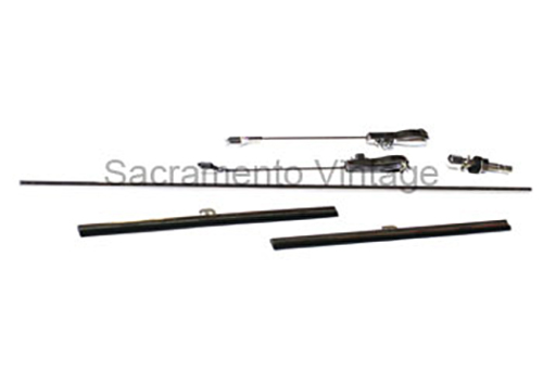 [06305] TANDEM WIPER ASSEMBLY 1932-36 2 ARMS, 2 BLADES AND LINKAGE
