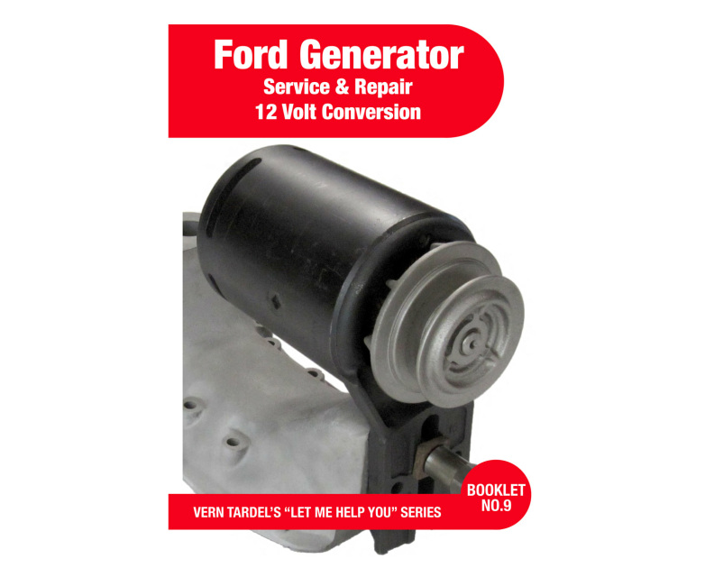 [09442-2-9] TARDEL BOOK- #9 FORD GENERATOR-SERVICE AND REPAIR-12 VOLT CONVERSION VERN TARDEL