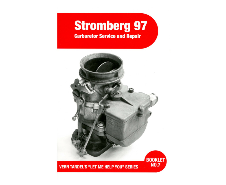 [09442-2-7] TARDEL BOOK- #7 STROMBERG 97 CARBURETOR SERVICE AND REPAIR VERN TARDEL