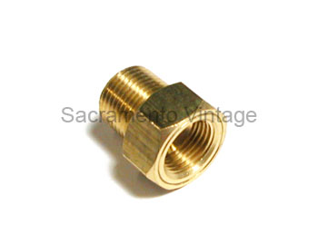 [05761-1] TEMP UNIT ADAPTOR- FOR 'ORIGINAL' 1935-39 sender into 1939-53 head- BRASS