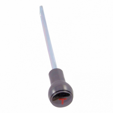 [05954-99] THROTTLE KNOB & SHAFT  (black) PU 1941-47
