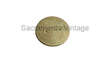 [03742-11] THROTTLE OR CHOKE PLATE- NH 1920-27 BRASS