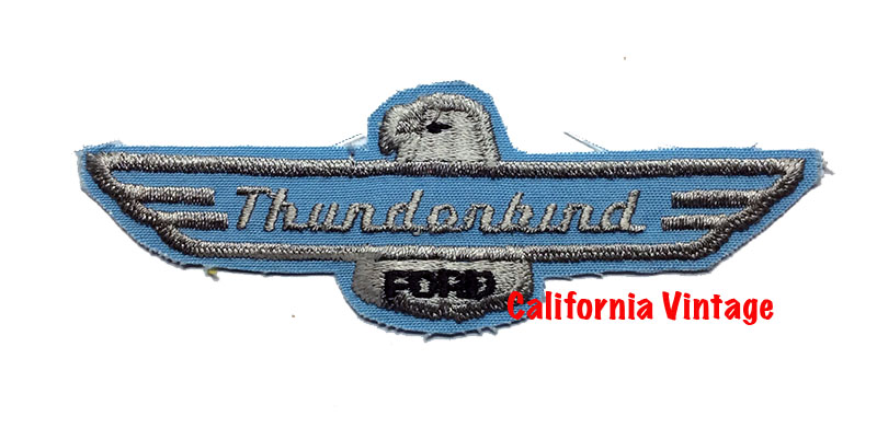 [PATCH-THUNDERBIRD] THUNDERBIRD EMBROIDERED PATCH 5 X 1.5 BIRD
