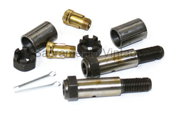 [03146-2] TIE ROD BOLT SET- 1909-16 HARDENED WITH BUSHINGS AND BRASS OILERS