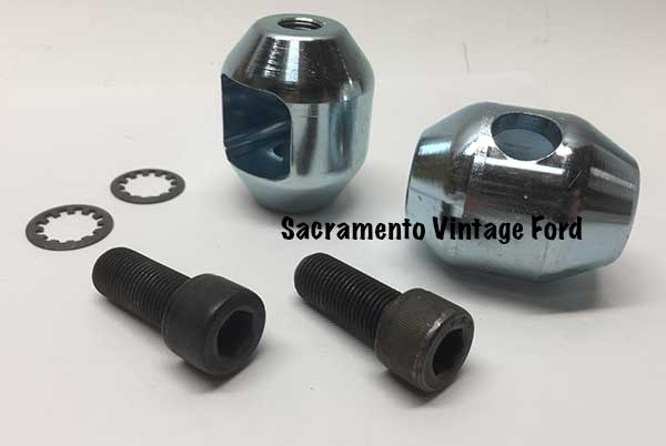 [07160-10] TIE ROD DROP KIT FOR 3" DROP AXLE 1948-56