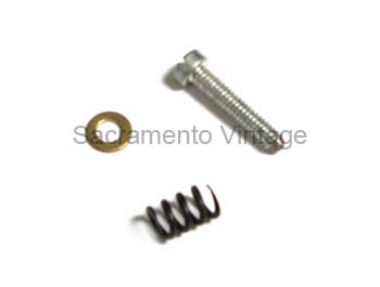 [00537-18-19] TILLOTSON IDLE STOP SCREW 1928-34 INCLUDES SPRING AND WASHER