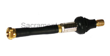 [00020-110] TIRE PUMP ADAPTOR- MODEL T AND A WITH CHECK VALVE AND STEM NEEDLE